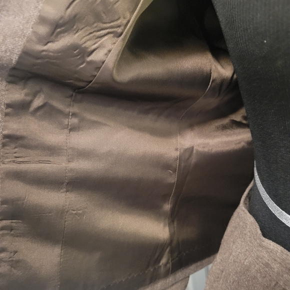 Pendleton Vintage Brown Wool Suit Size 10 - Picture 4 of 5